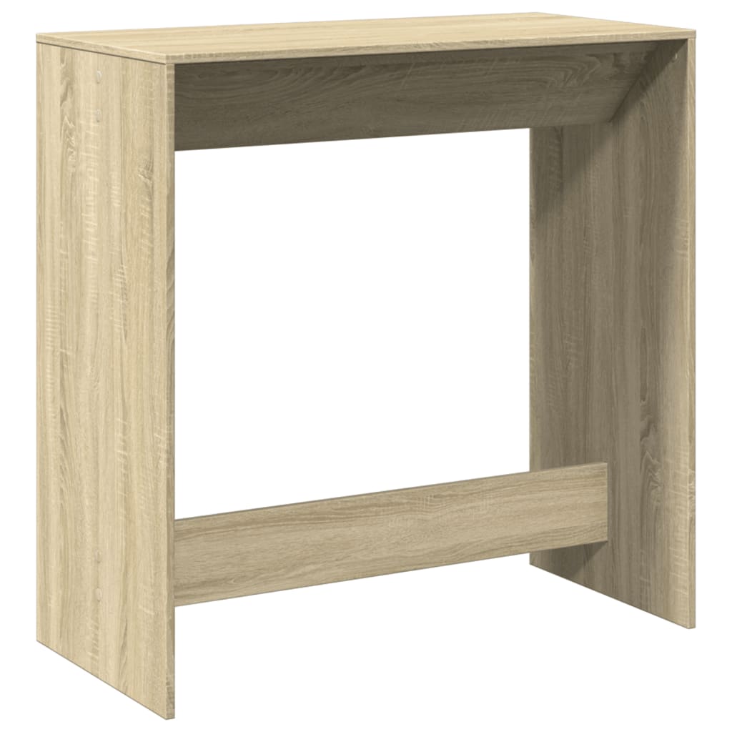 Τραπέζι Μπαρ Sonoma Δρυς 102x50x103,5εκ. Επεξεργ. Ξύλο