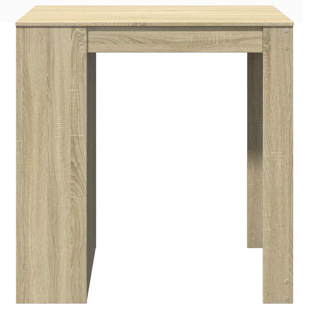 Τραπέζι Μπαρ Sonoma Δρυς 102x70x103,5 εκ. Επεξεργ. Ξύλο