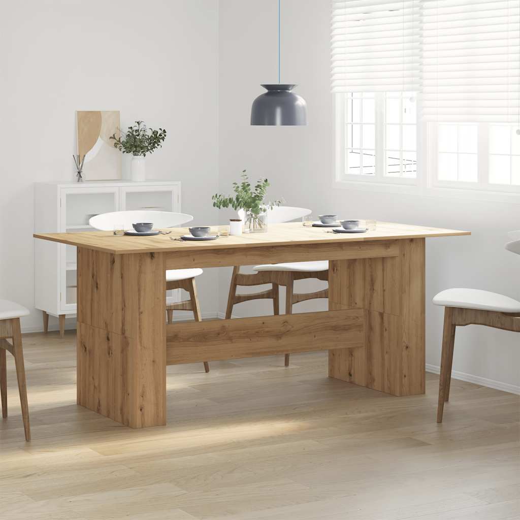 Τραπεζαρία Artisan Oak 180x90x76 cm Ξύλινη κατασκευή