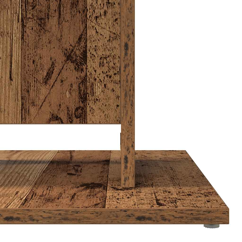 Τραπέζι Bistro Παλιό Ξύλο 60 x 60 x 75 εκ. Μοριοσανίδα