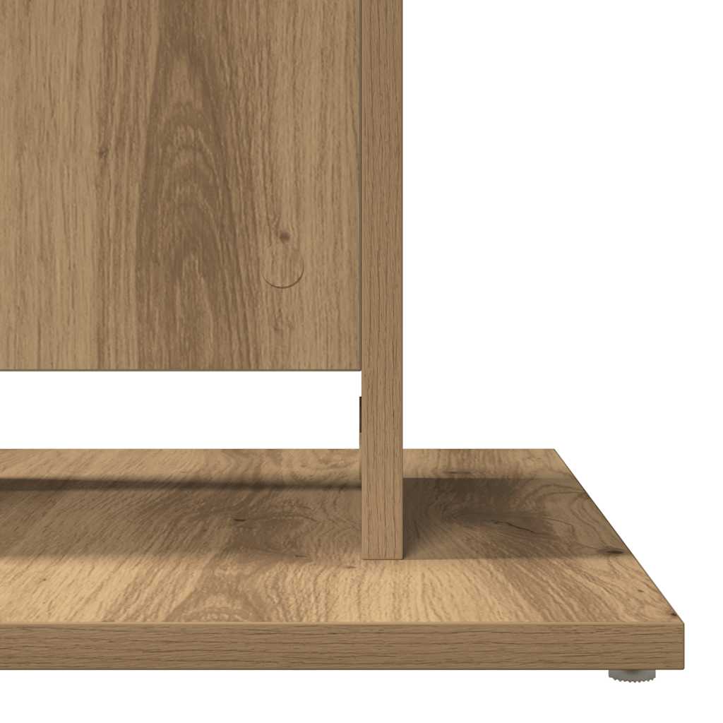 Τραπέζι Bistro Χρώμα Τεχνίτης Δρυς 60 x 60 x 75 εκ. Μοριοσανίδα