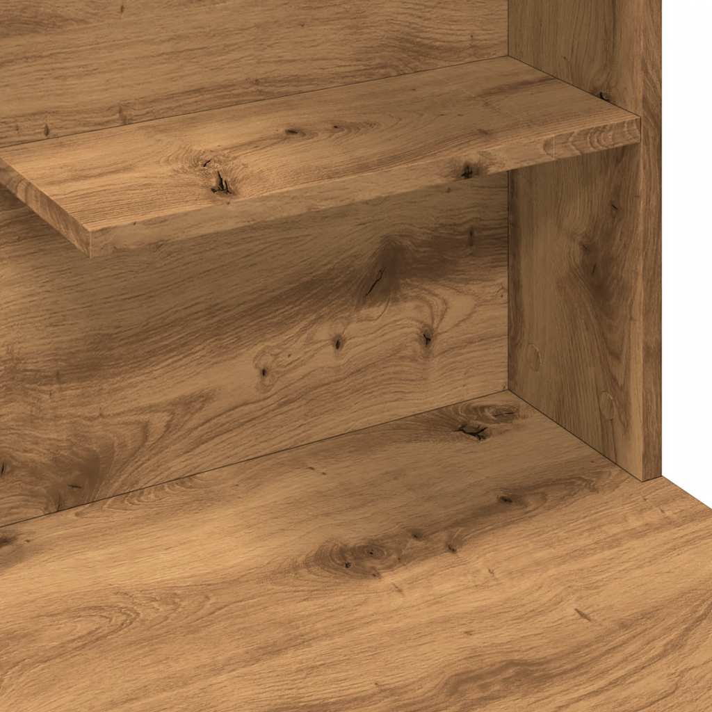 Κομοδίνο με LED Artisan Oak 74,5x40x141 cm