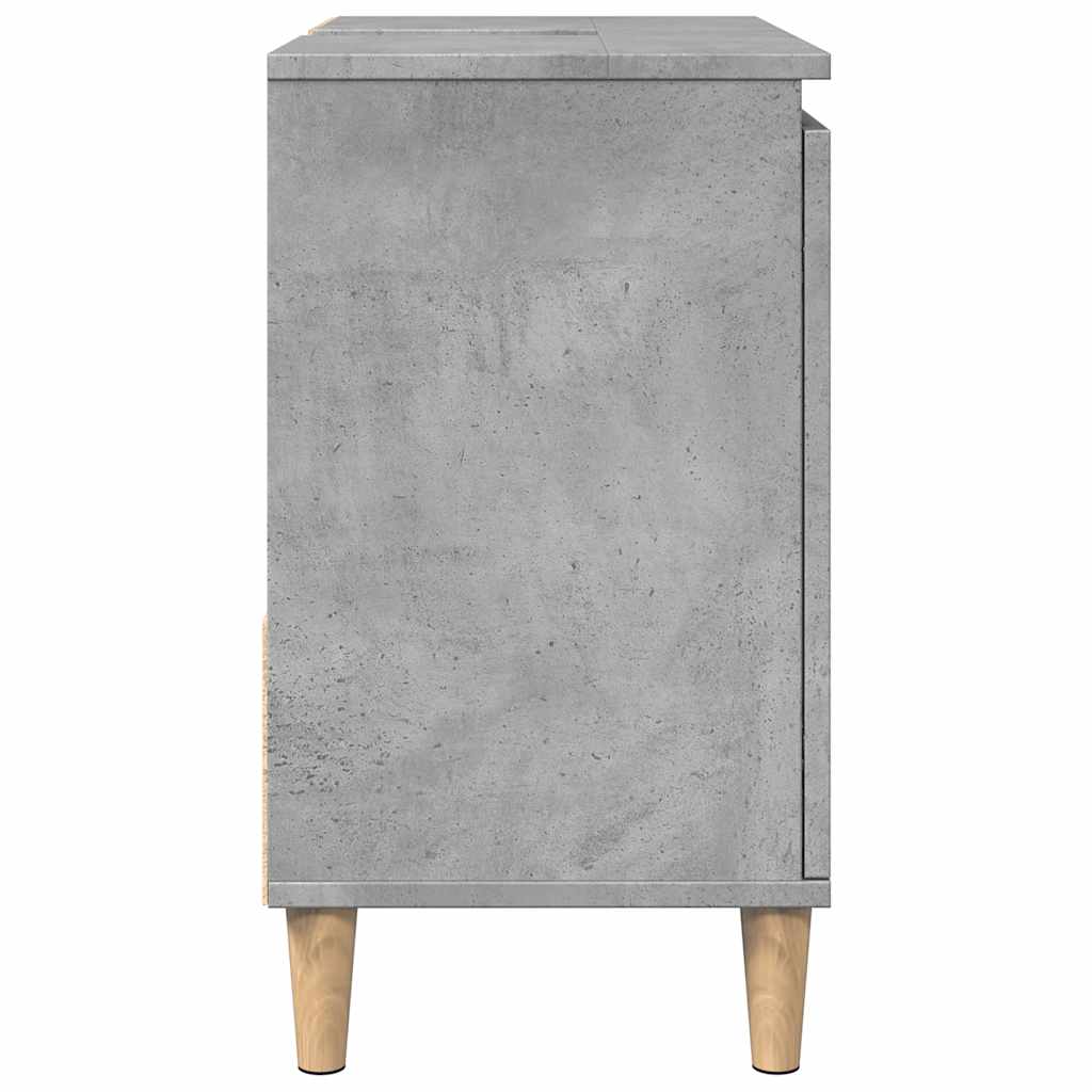 ντουλάπι νεροχύτη σκυρόδεμα γκρι 65x33x60cm κατασκευασμένο ξύλο