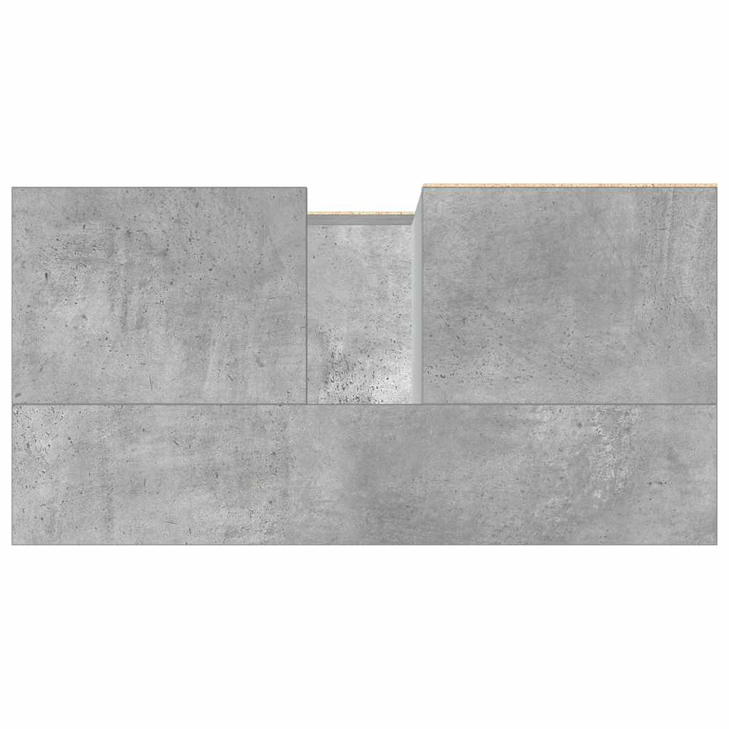 ντουλάπι νεροχύτη σκυρόδεμα γκρι 65x33x60cm κατασκευασμένο ξύλο