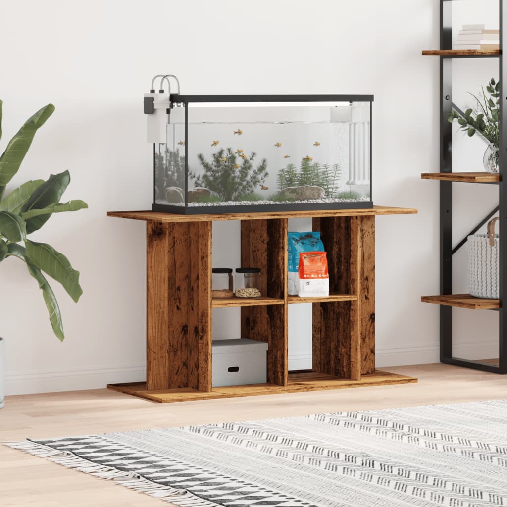 Βάση ενυδρείου Παλιό ξύλο 100x40x60 cm Κατασκευασμένο ξύλο