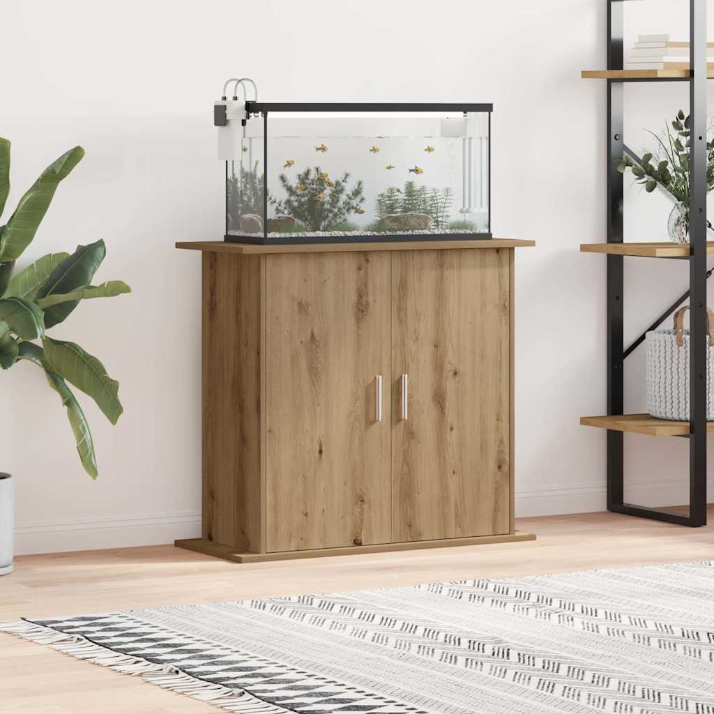 Βάση Ενυδρείου Artisan Δρυς 81x36x73 εκ. από Τεχνητό Ξύλο