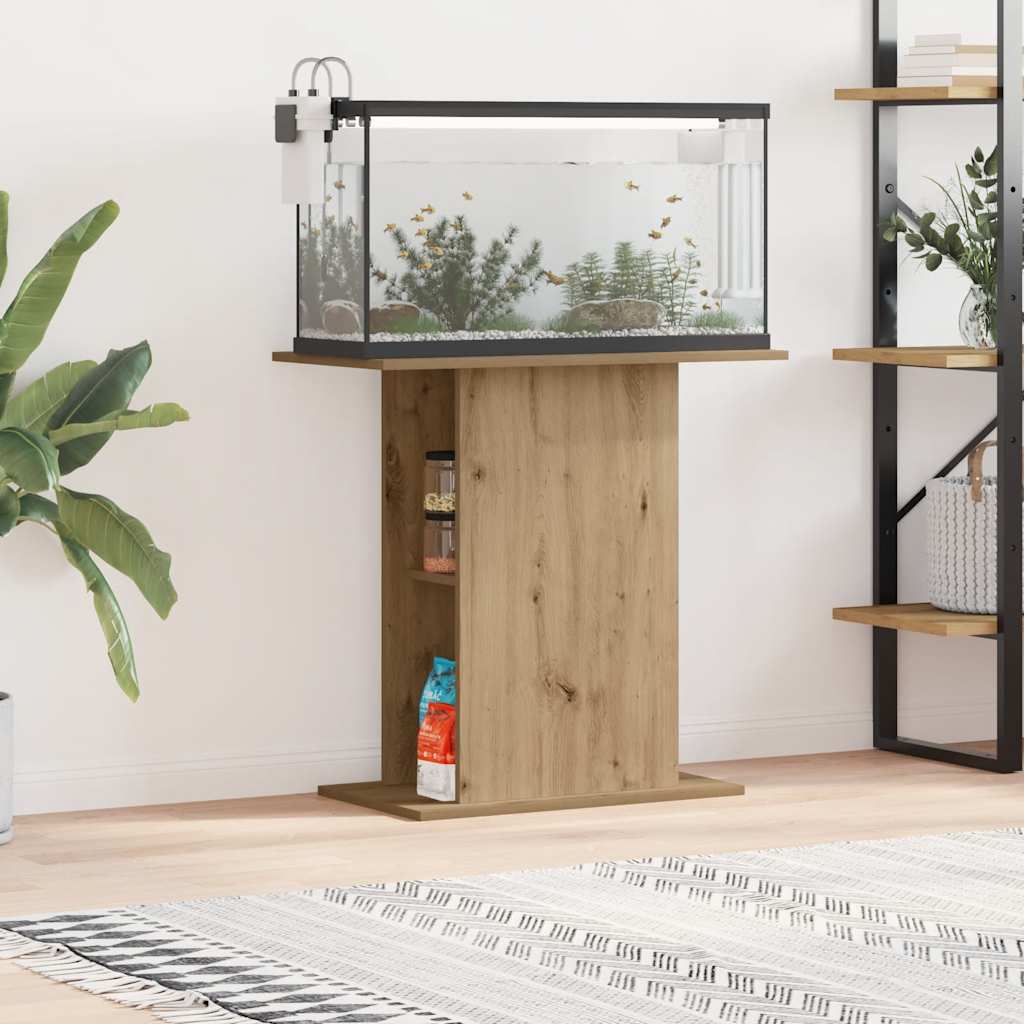 Βάση Ενυδρείου Artisan Δρυς 36x75x72,5 εκ. από Τεχνητό Ξύλο