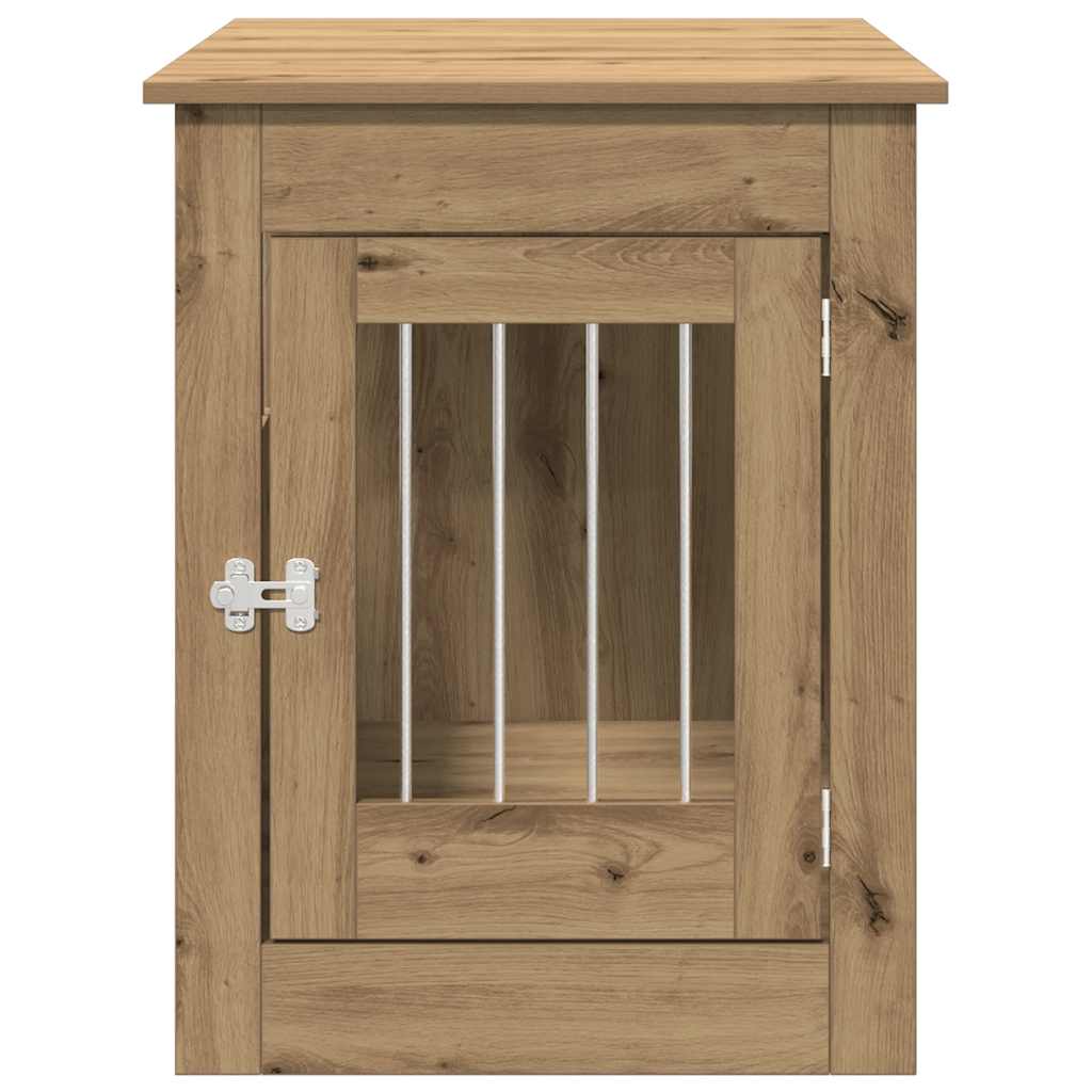 Έπιπλα κλουβιού σκύλου Artisan Oak Κατασκευασμένο ξύλο