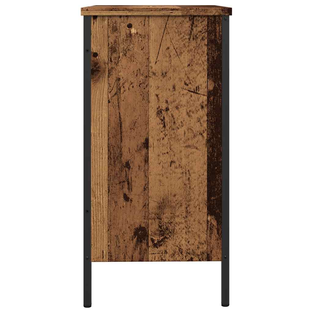 Ντουλάπι νιπτήρα Παλιό ξύλο 60x30x60 cm Κατασκευασμένο ξύλο