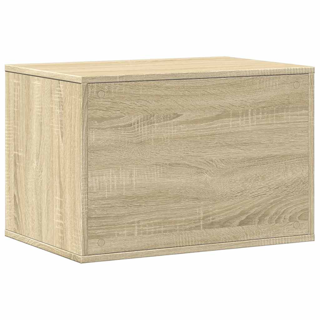 Τουαλέτα Γάτας Περίφραξη Sonoma Δρυς 60x40x40εκ Επεξεργασμ Ξύλο