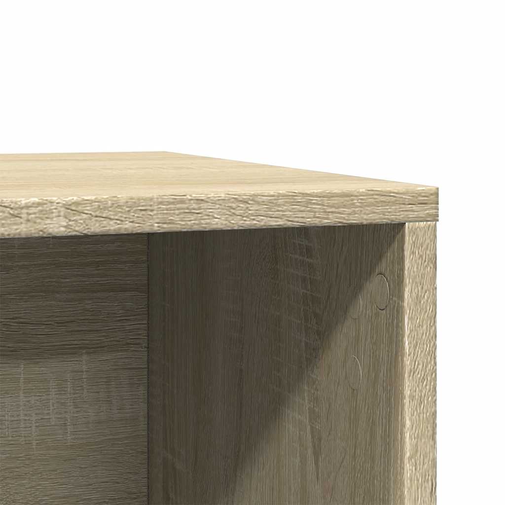 Τουαλέτα Γάτας Περίφραξη Sonoma Δρυς 60x40x40εκ Επεξεργασμ Ξύλο