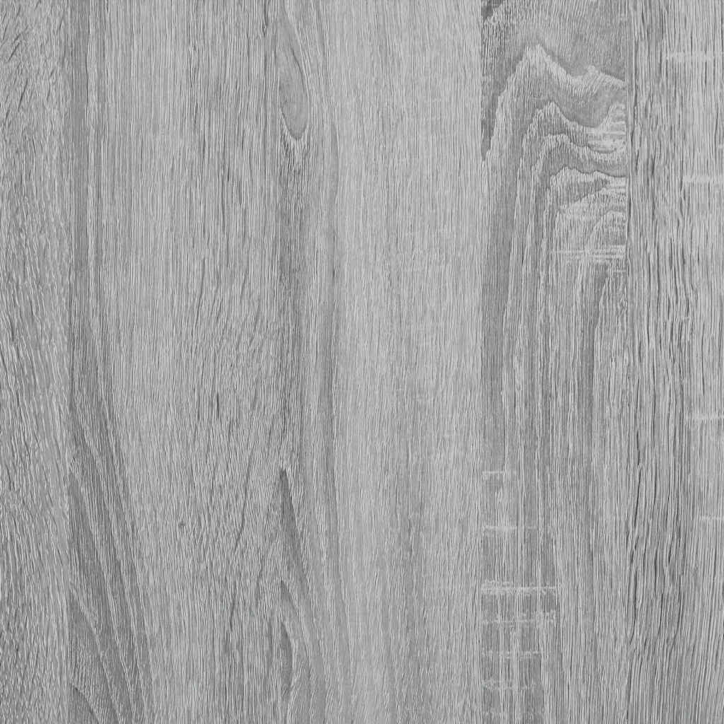 Τουαλέτα Γάτας Περίφραξη Γκρι Sonoma 60x40x40εκ Επεξεργασμ Ξύλο