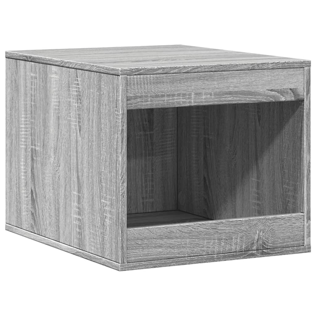 Τουαλέτα Γάτας Περίφραξη Γκρι Sonoma 47x59x42εκ Επεξεργασμ Ξύλο