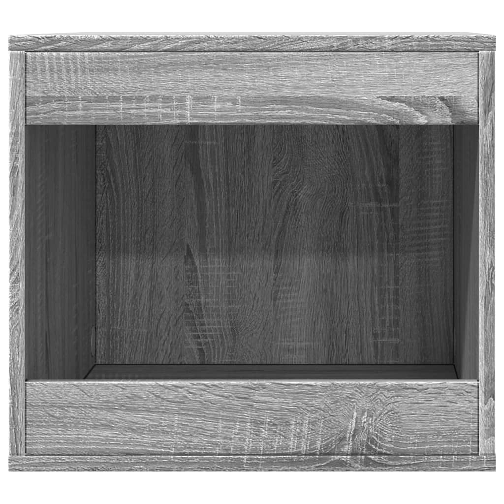 Τουαλέτα Γάτας Περίφραξη Γκρι Sonoma 47x59x42εκ Επεξεργασμ Ξύλο