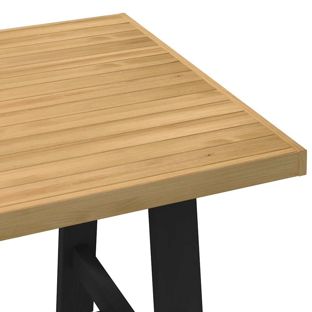 Τραπεζαρία NOAIN με πόδια σχήματος Α 160x90x75 cm