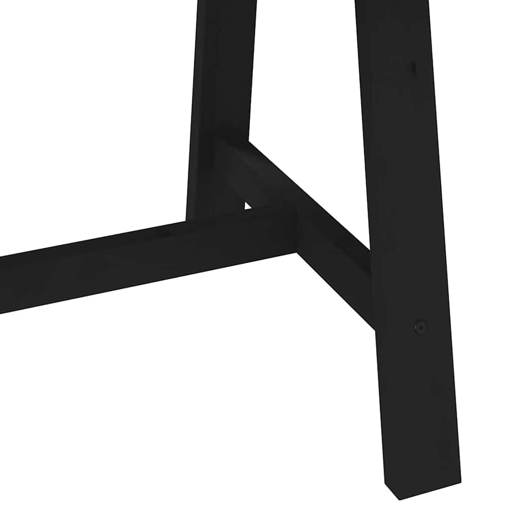 Τραπεζαρία NOAIN με Πόδια σε Σχήμα Α 180x90x75 εκ. από Μασίφ Ξύλο Πεύκου