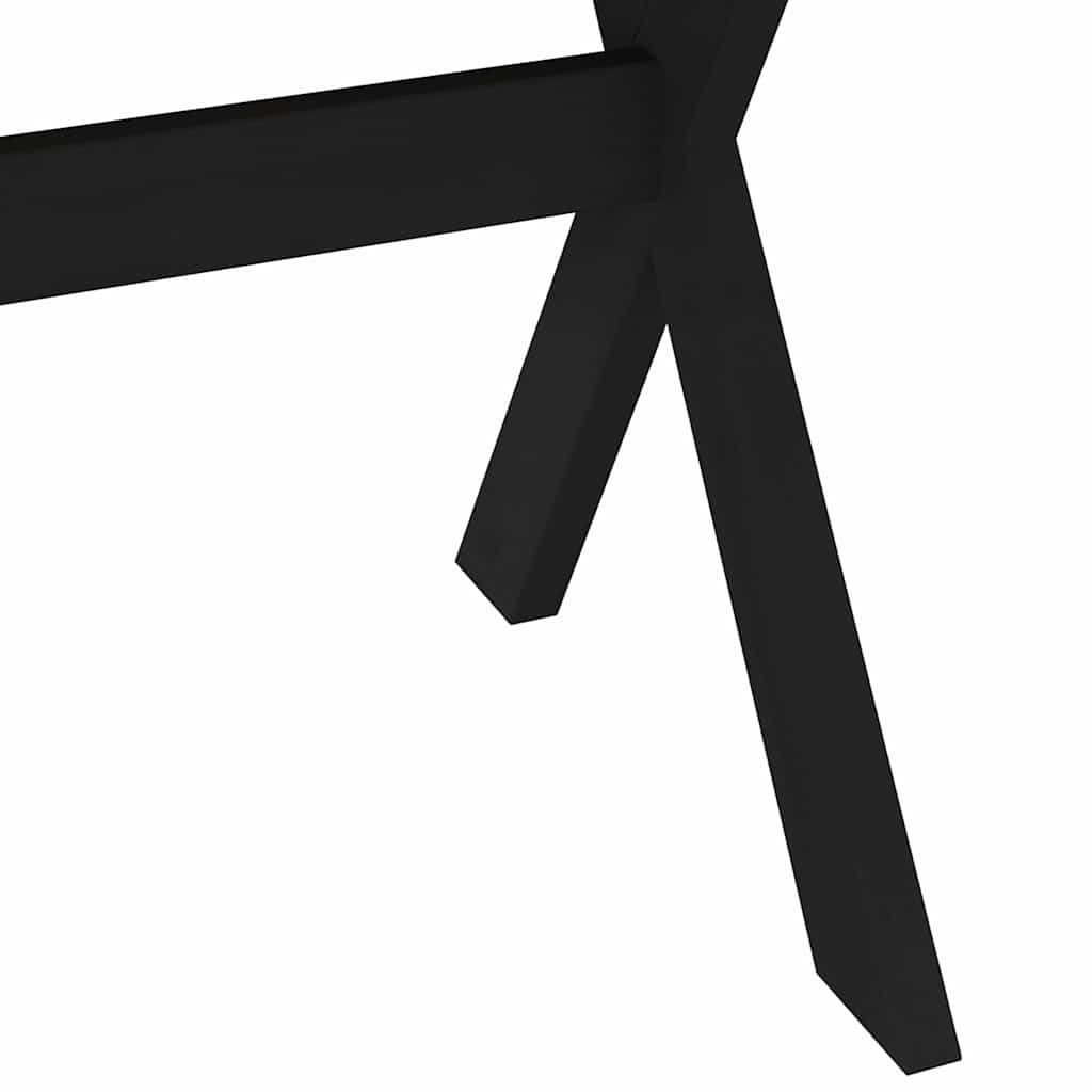 Τραπεζαρία NOAIN με Πόδια σε Σχήμα Χ 180x90x75 εκ. από Μασίφ Ξύλο Πεύκου