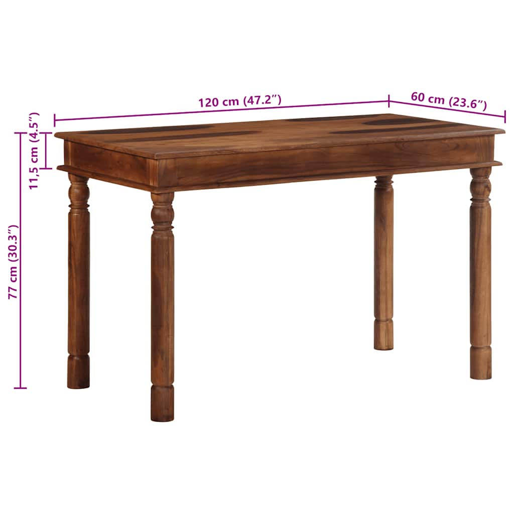 Τραπεζαρία 120x60x77 cm Μασίφ Ξύλο Ακακία