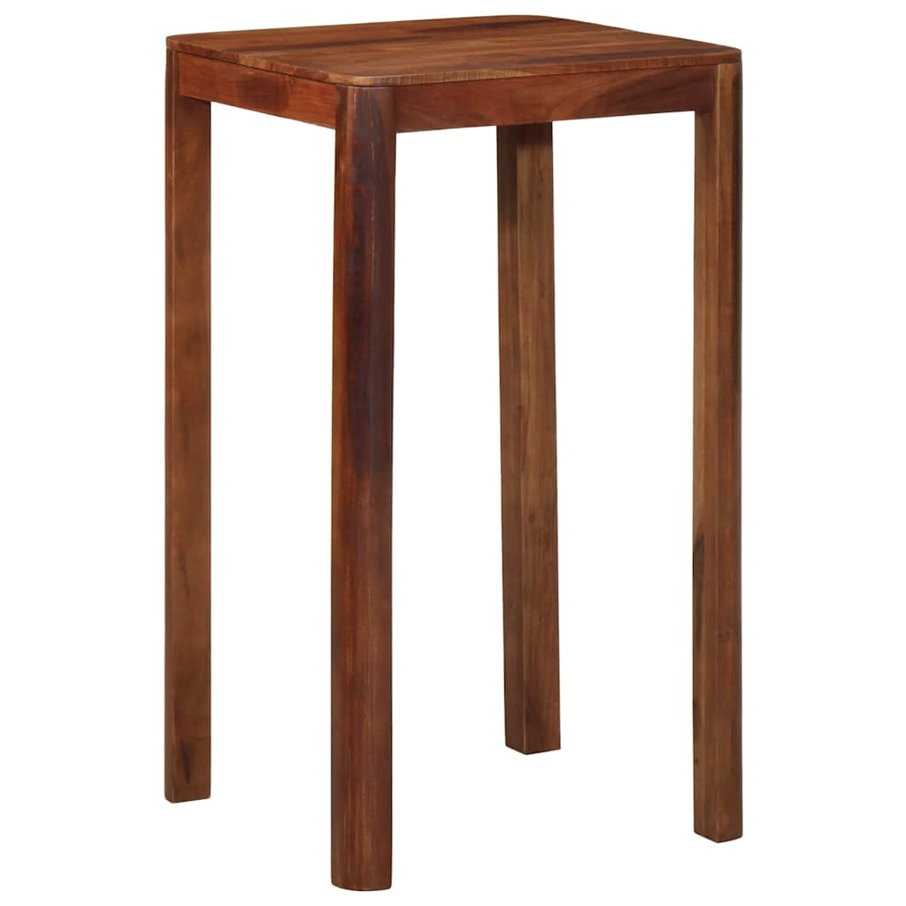 Τραπεζάκι Μπαρ 60x60x107 cm Ακακία από Μασίφ Ξύλο