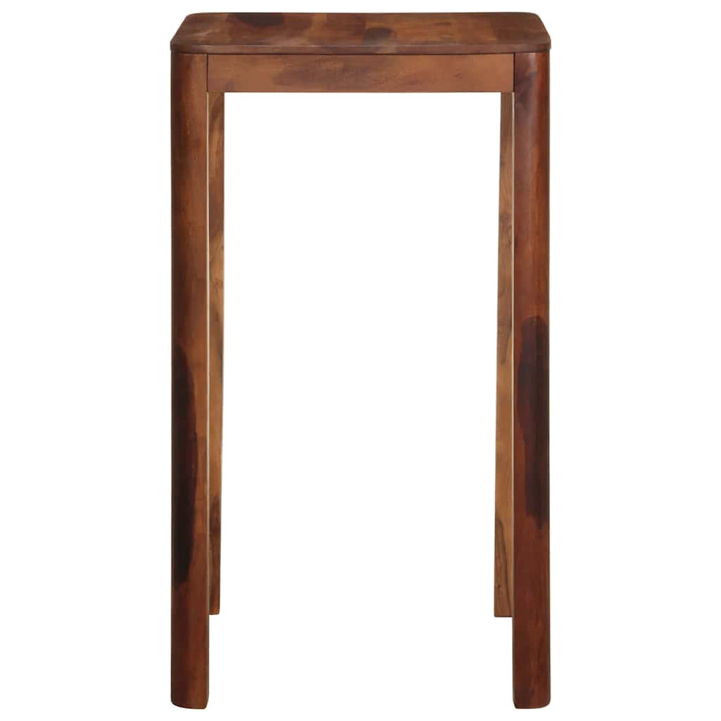 Τραπεζάκι Μπαρ 60x60x107 cm Ακακία από Μασίφ Ξύλο