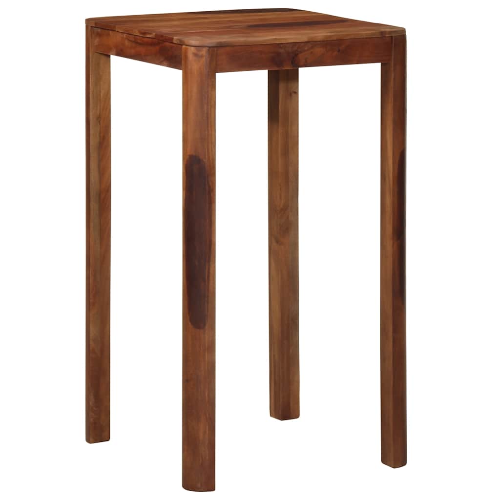 Τραπεζάκι Μπαρ 60x60x107 cm Ακακία από Μασίφ Ξύλο