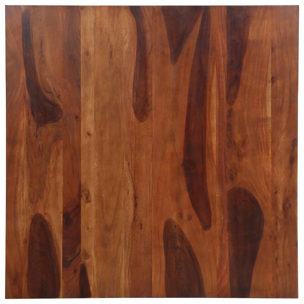 Τραπεζαρία 120x120x77 εκ. από Μασίφ Ξύλο Ακακίας