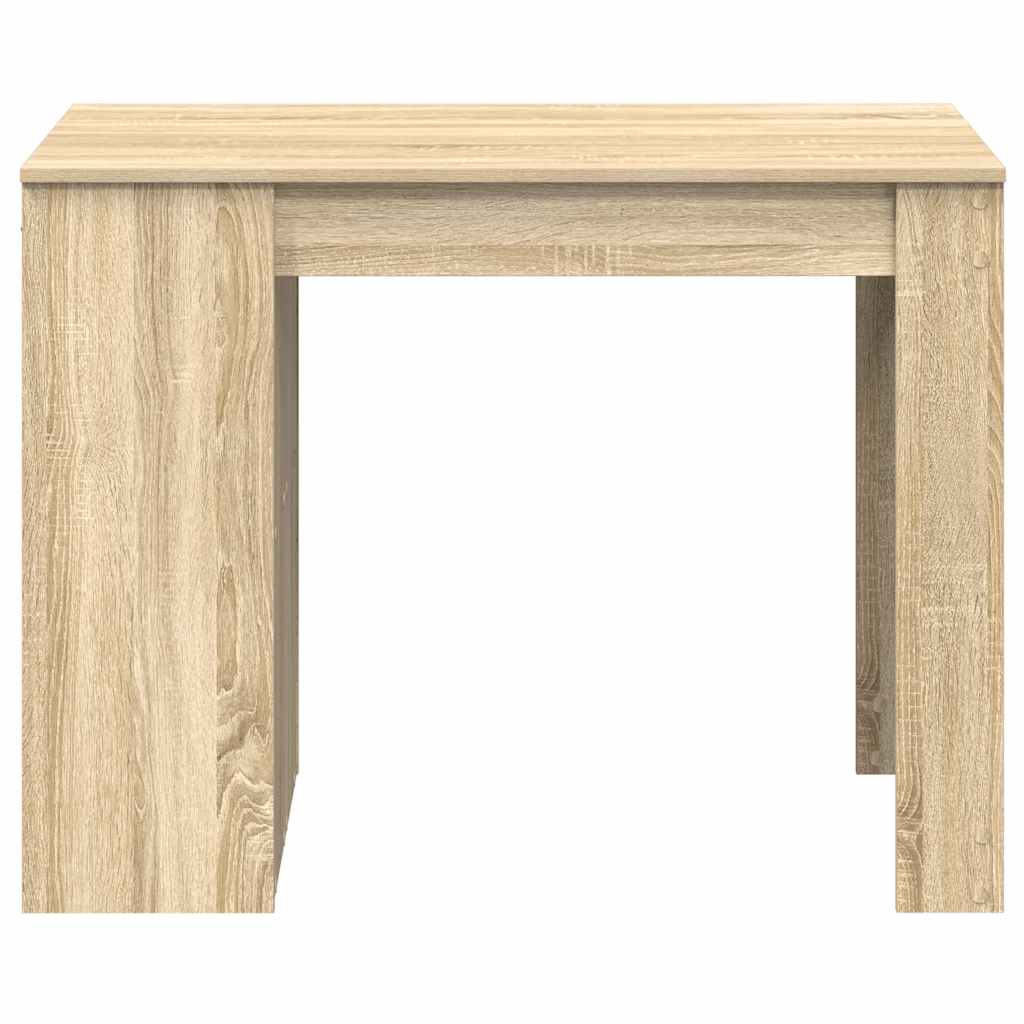 Γραφείο με συρτάρι και ράφι Δρυς sonoma 102x62x77,5 cm