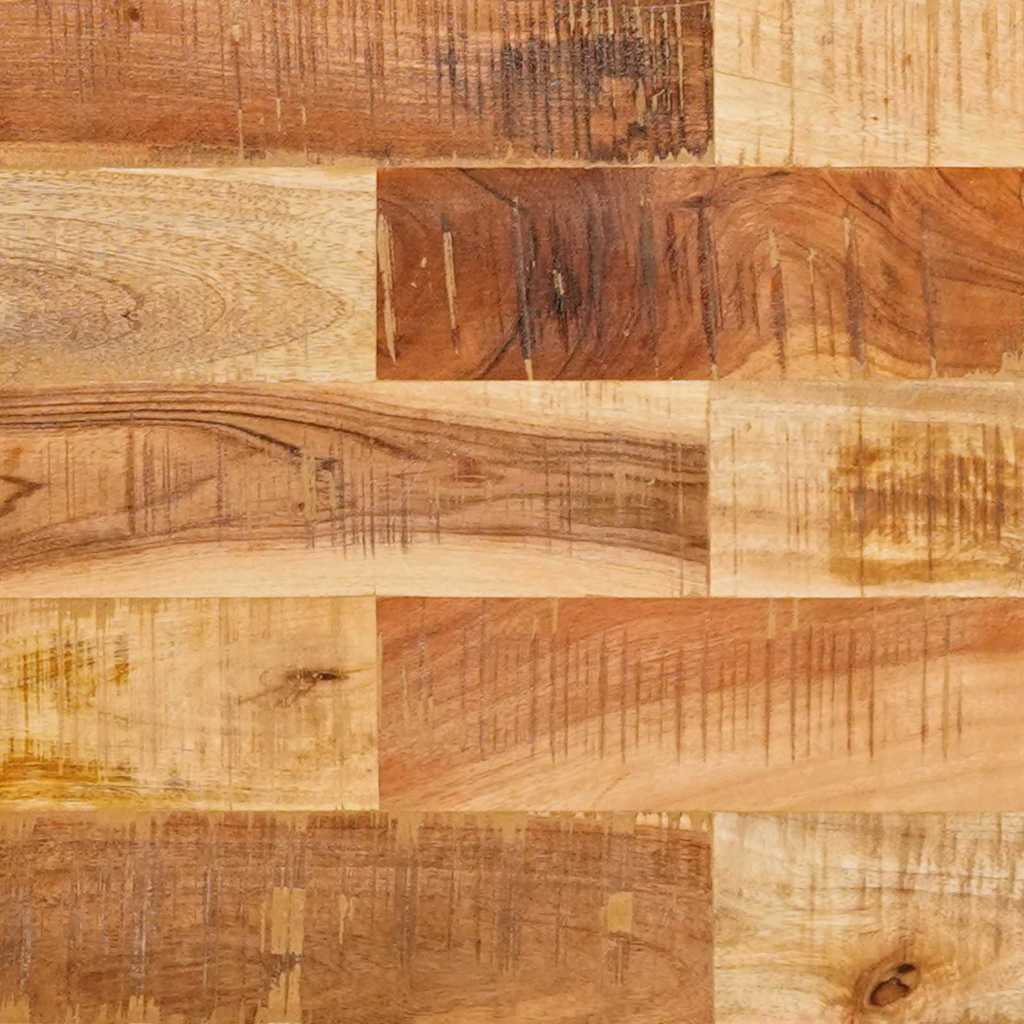 Τραπέζι φαγητού Φυσικό 100 x 35 x 75 εκ. Στερεό ξύλο μάνγκο