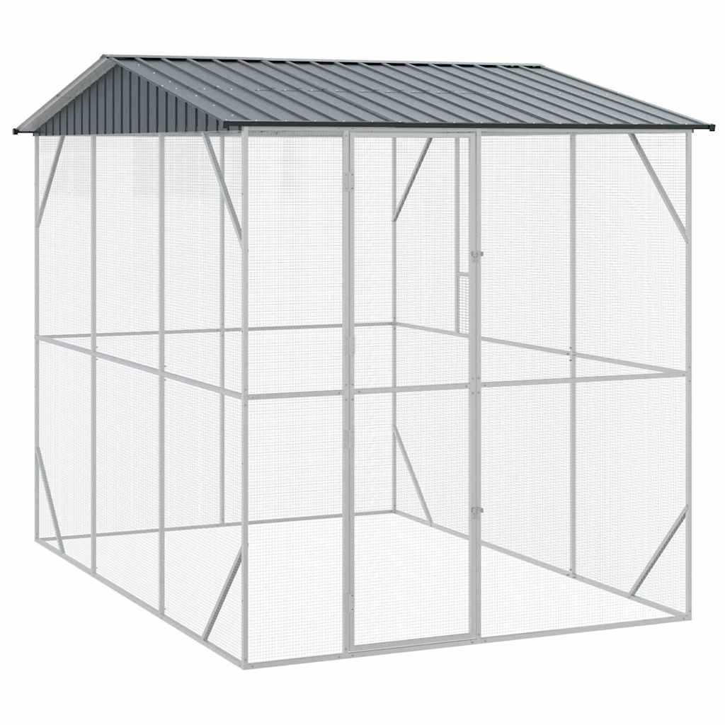 Κλουβί Πουλιών Ανθρακί 227 x 310 x 247 εκ