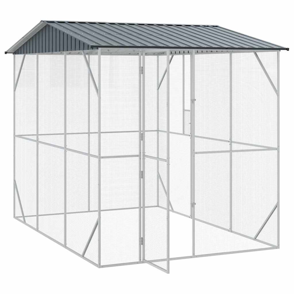 Κλουβί Πουλιών Ανθρακί 227 x 310 x 247 εκ