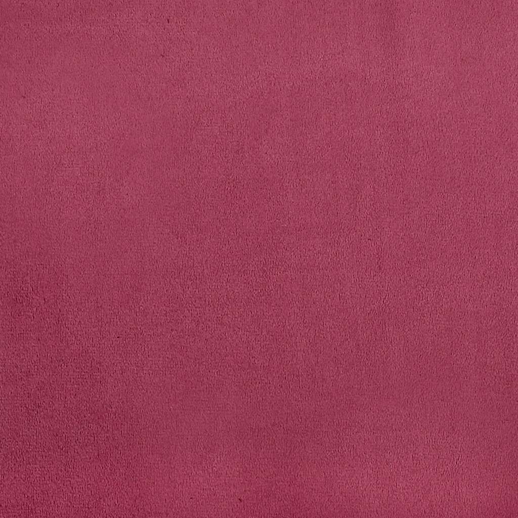 Σετ Καναπέδων 3 Τεμαχίων με Μαξιλάρια, Κόκκινο Βελούδο