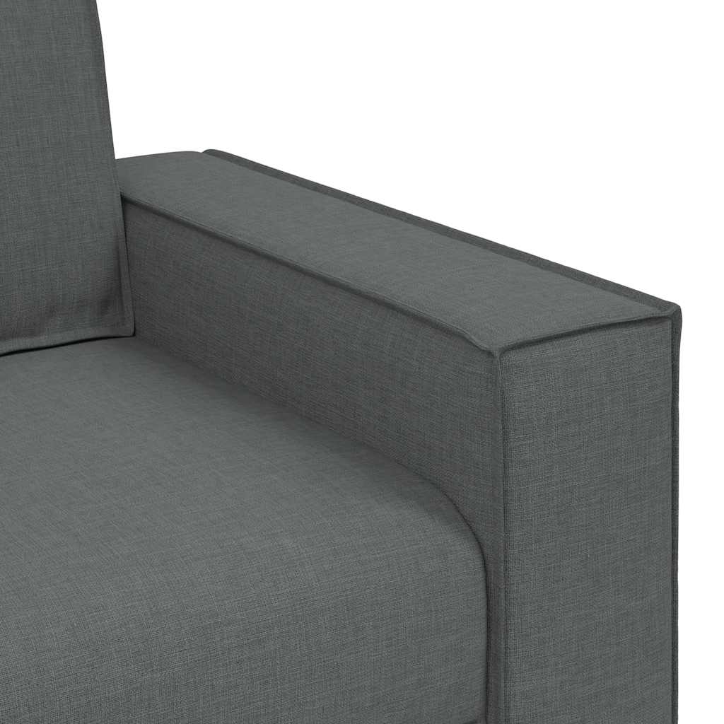 Πολυθρόνα-Καναπέ Σκούρο Γκρι 100x78x84 εκ. από Ύφασμα
