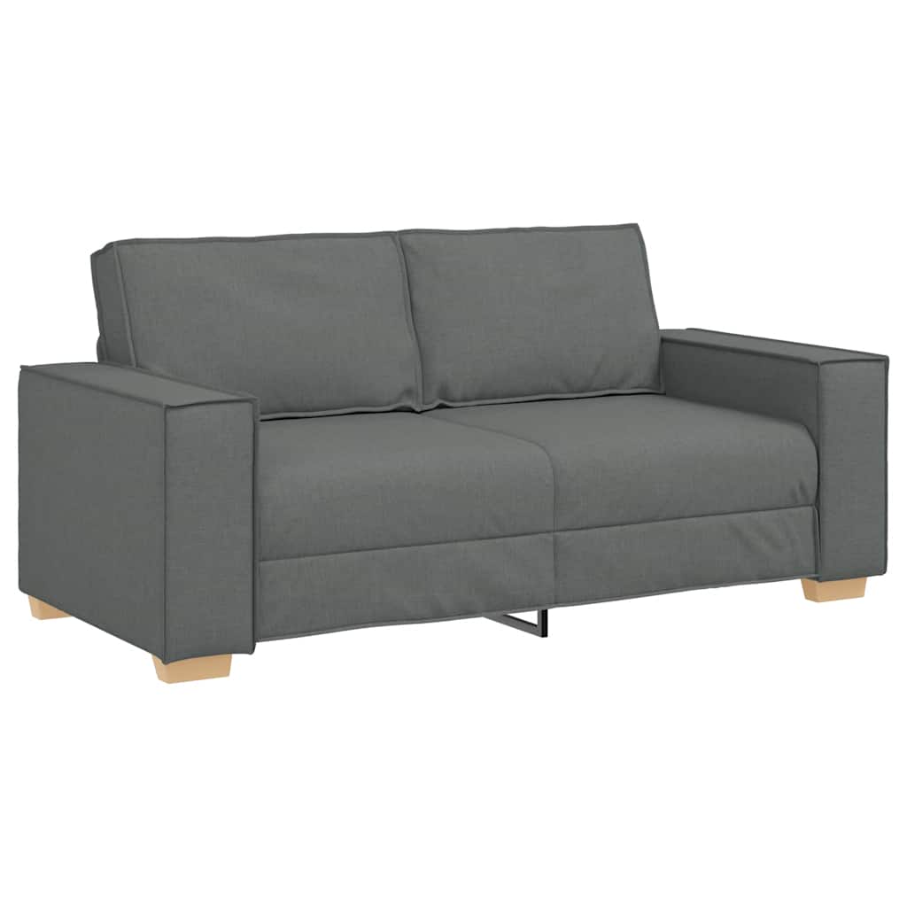Διθέσιος Καναπές Σκούρο Γκρι 180x78x84 εκ. Υφασμάτινος