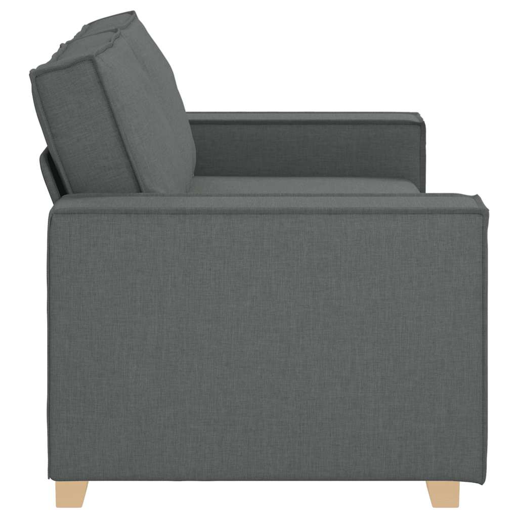Διθέσιος Καναπές Σκούρο Γκρι 180x78x84 εκ. Υφασμάτινος