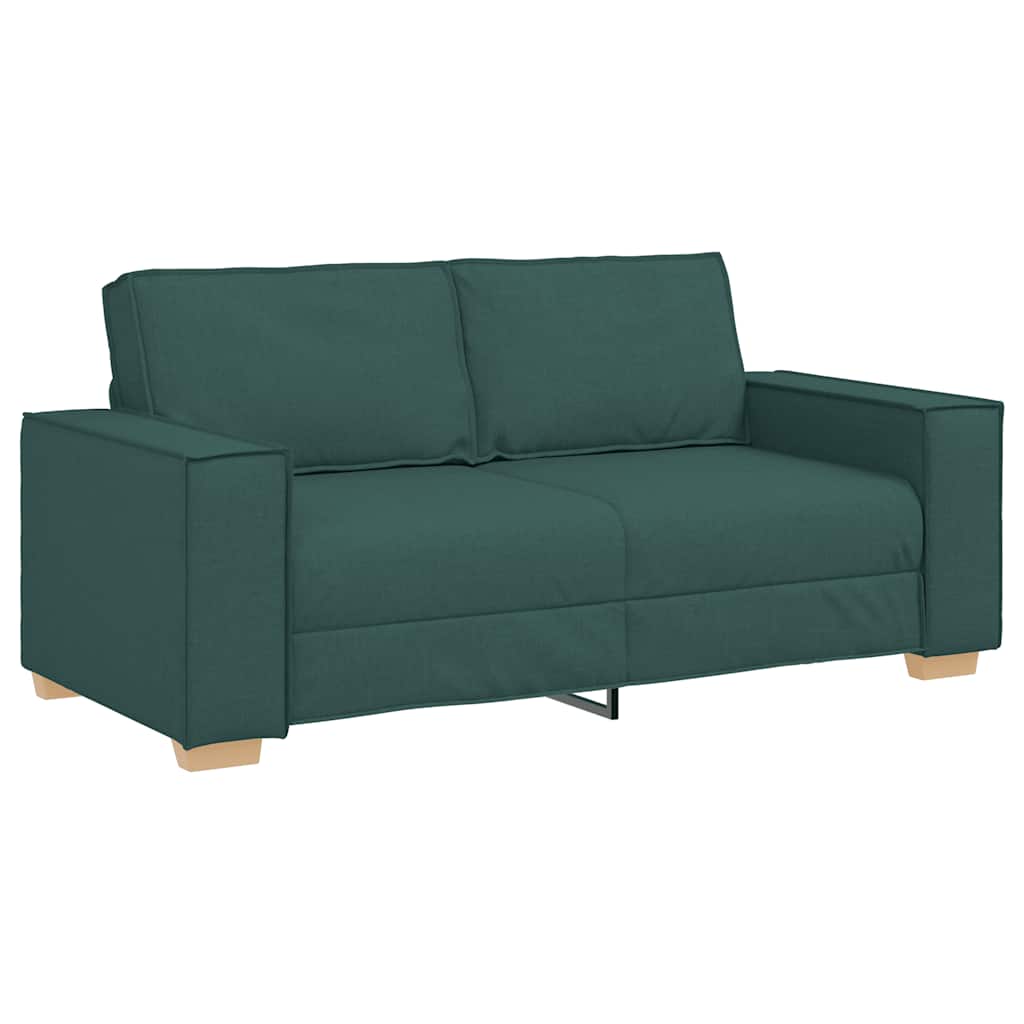 Διθέσιος Καναπές Σκούρο Πράσινο 180x78x84 εκ. Ύφασμα