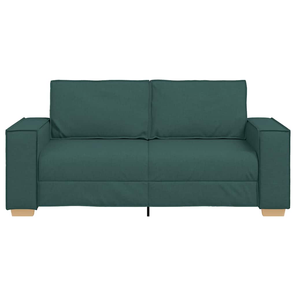 Διθέσιος Καναπές Σκούρο Πράσινο 180x78x84 εκ. Ύφασμα