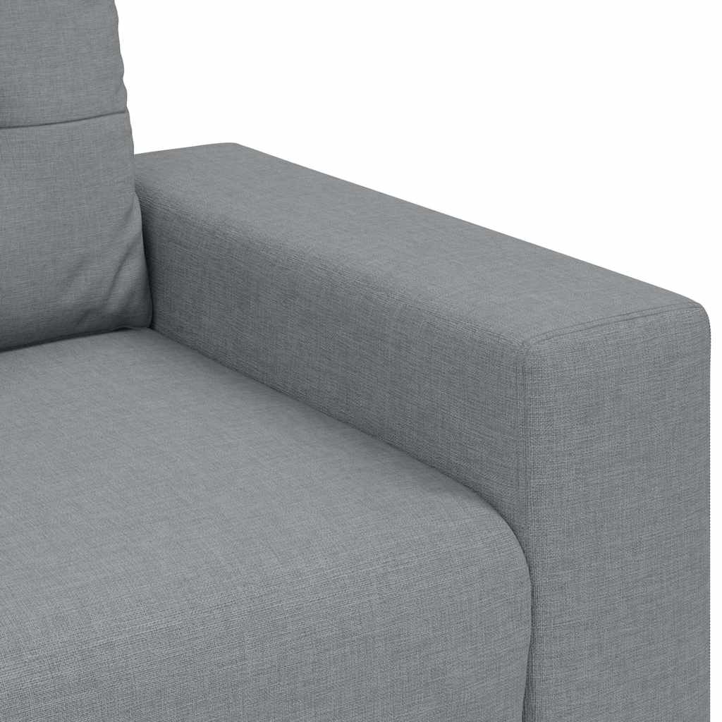 Πολυθρόνα Ανοιχτό Γκρι 100 x 78 x 80 εκ. Ύφασμα