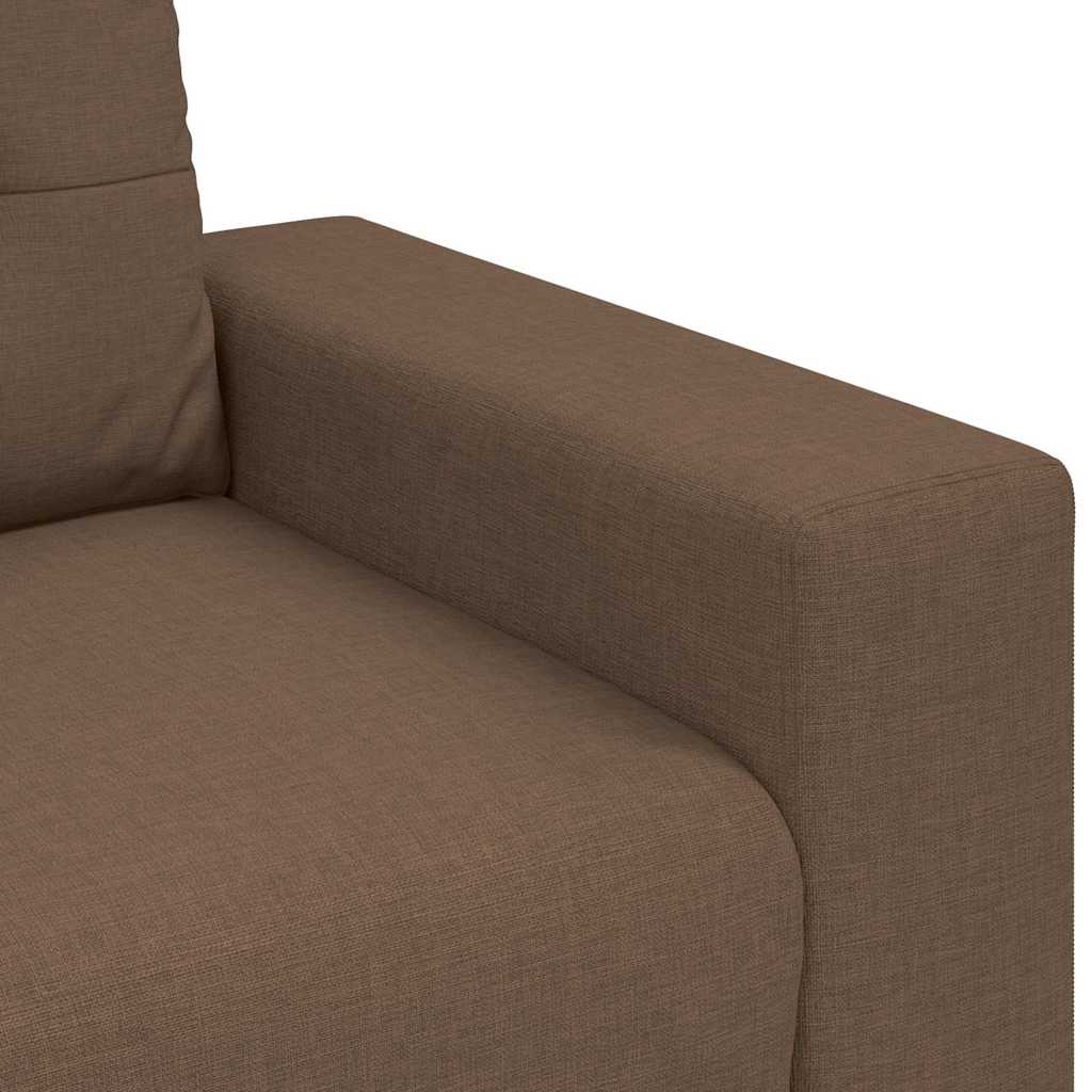 Πολυθρόνα Καφέ 100x78x80 εκ. Ύφασμα