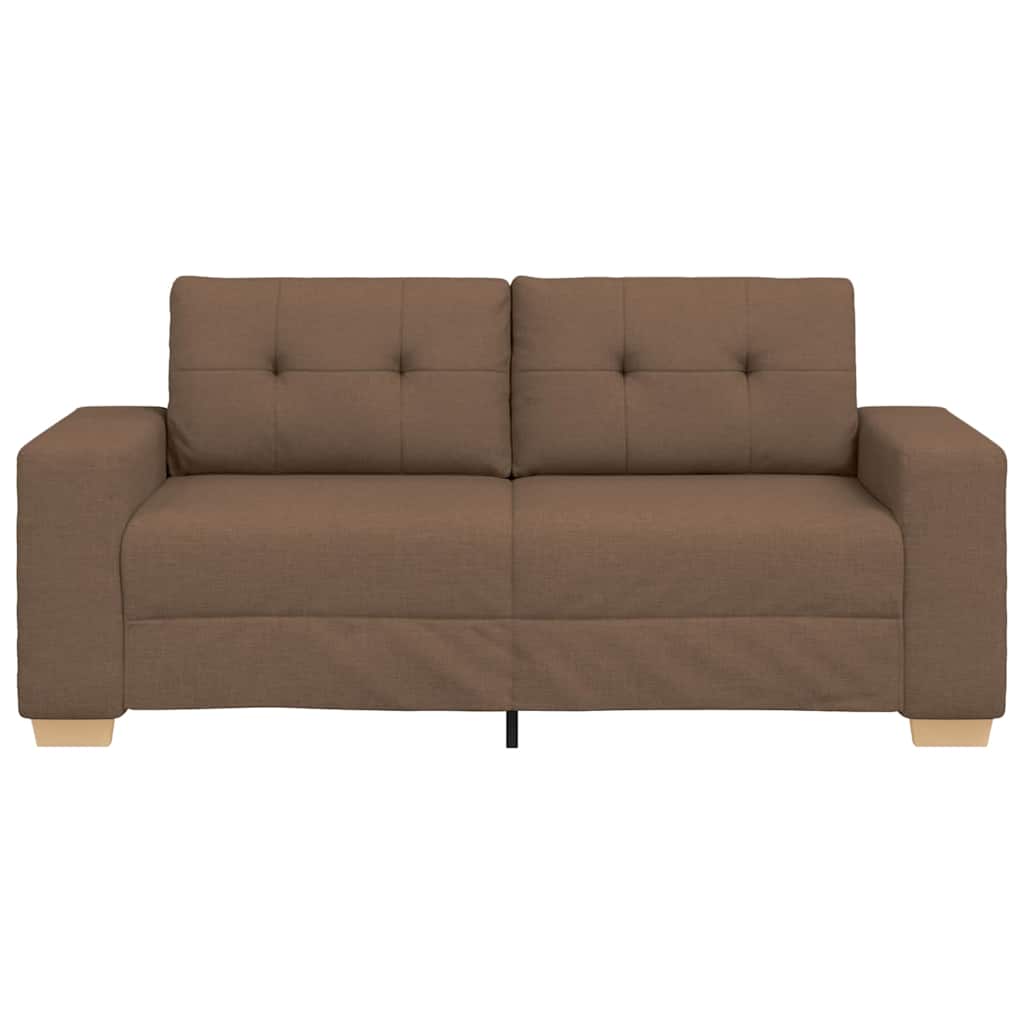 Καναπές Διθέσιος Καφέ 180 x 77 x 82 εκ. Ύφασμα