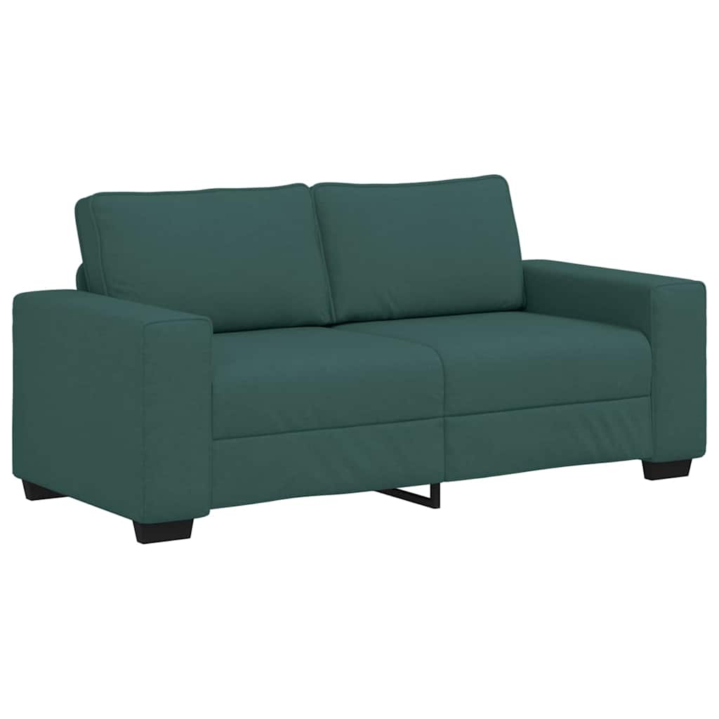 Διθέσιος Καναπές Σκούρο Πράσινο 180x77x82 εκ. Ύφασμα