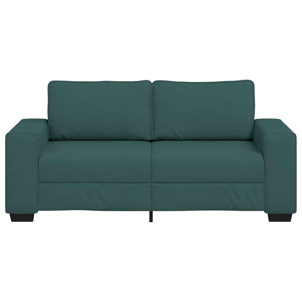 Διθέσιος Καναπές Σκούρο Πράσινο 180x77x82 εκ. Ύφασμα