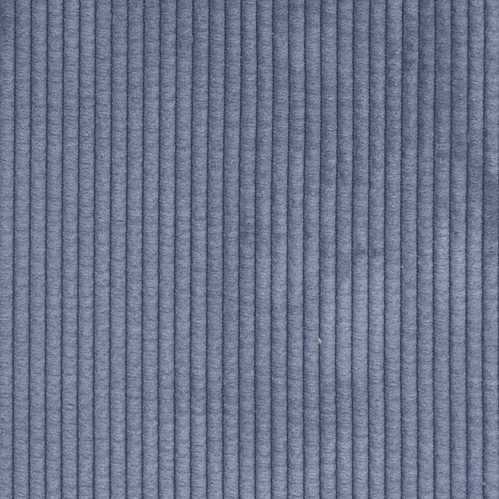 Πολυθρόνα-Καναπέ Μπλε από Ύφασμα Κοτλέ 100x77x82 εκ.