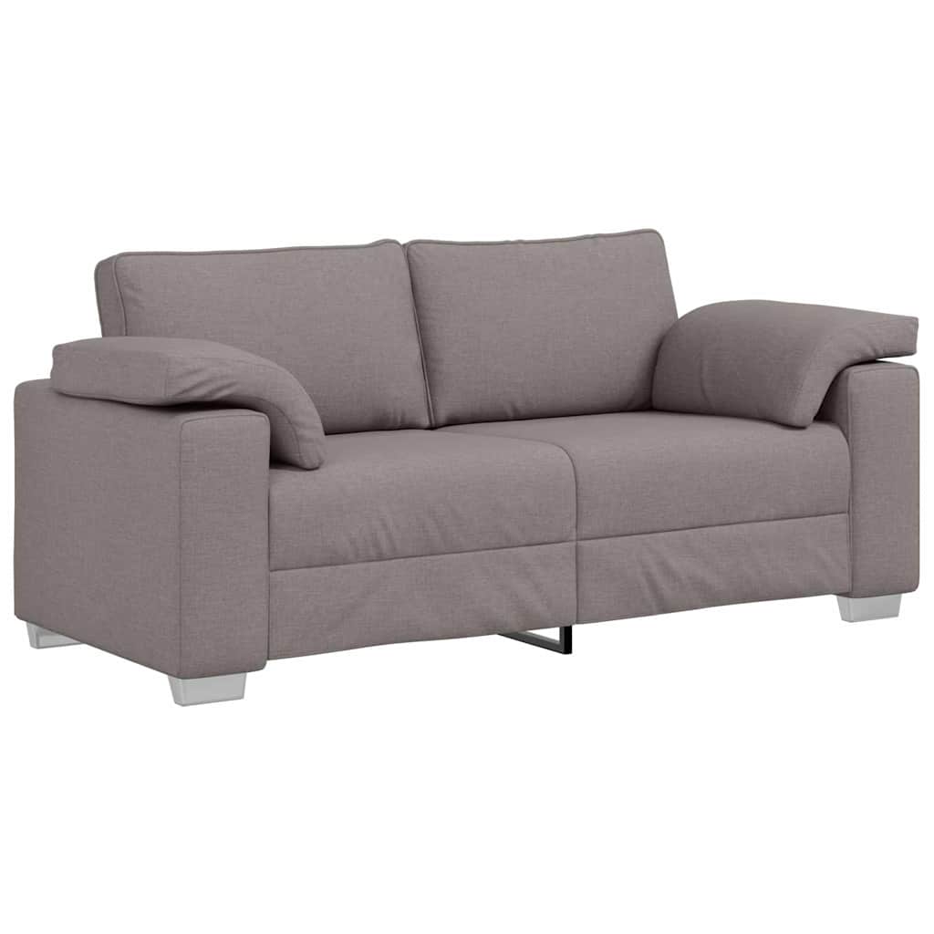 Διθέσιος καναπές Taupe 180 cm ύφασμα