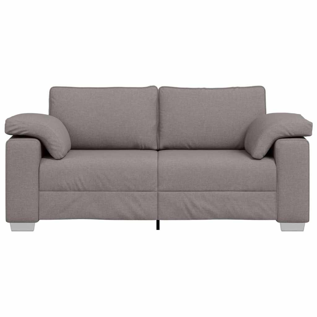 Διθέσιος καναπές Taupe 180 cm ύφασμα