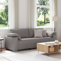 3-Θέσιος καναπές Taupe 220 cm ύφασμα