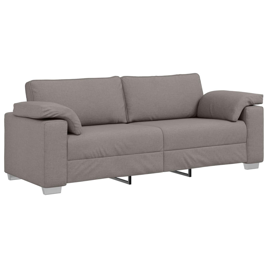 3-Θέσιος καναπές Taupe 220 cm ύφασμα