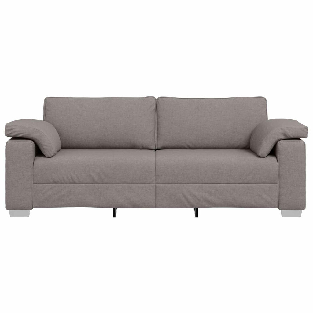 3-Θέσιος καναπές Taupe 220 cm ύφασμα