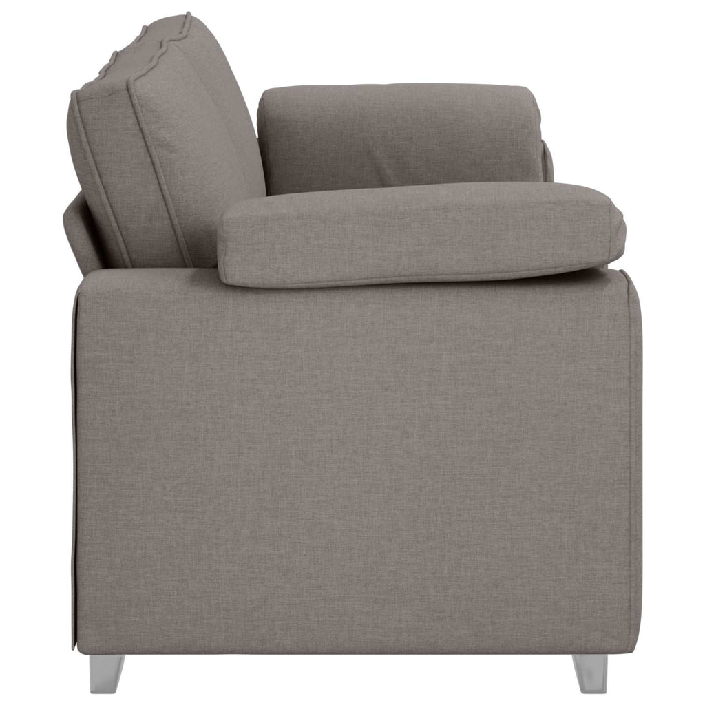 3-Θέσιος καναπές Taupe 220 cm ύφασμα