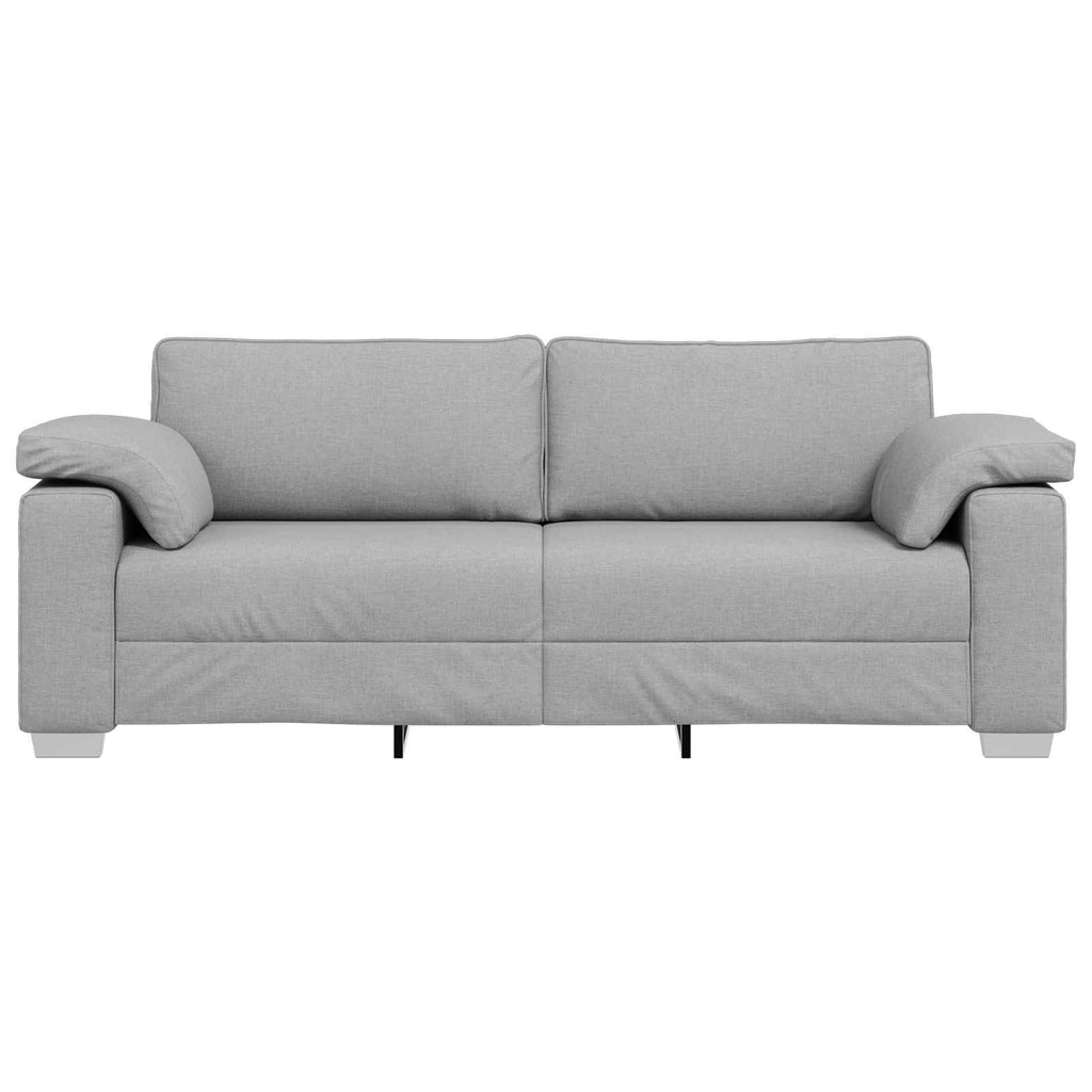 3-Θέσιος καναπές Σκίουρος Γκρί 220 cm ύφασμα
