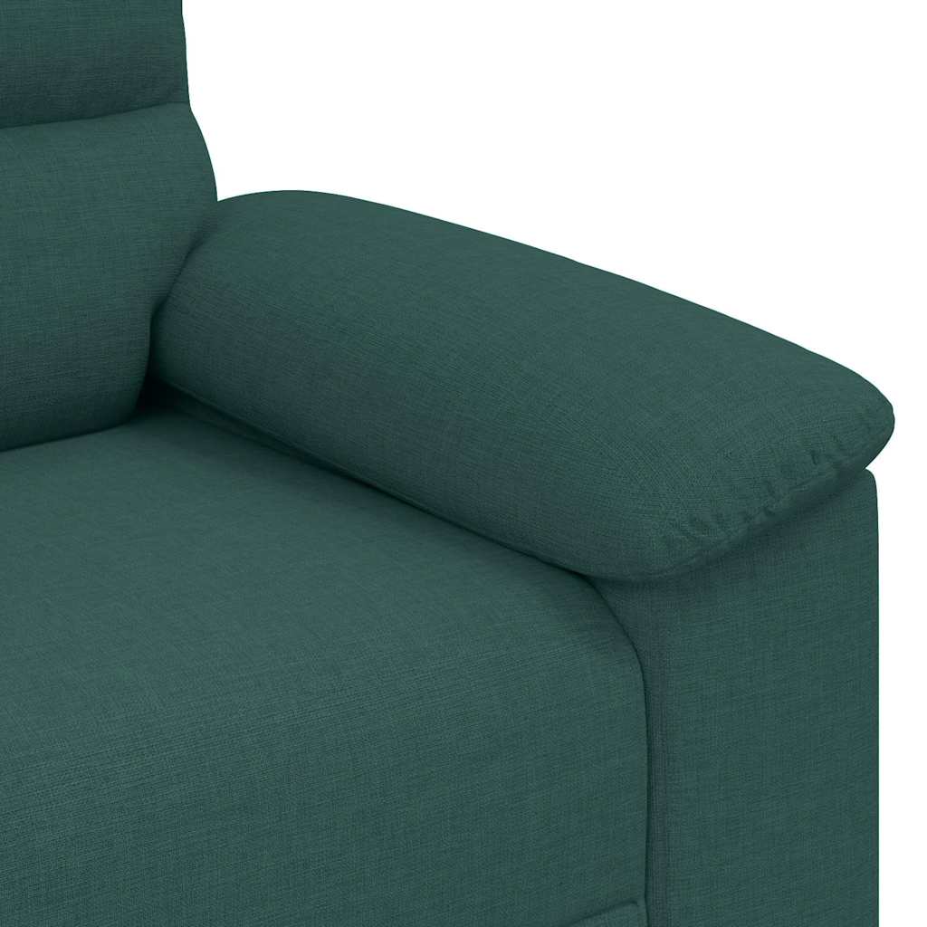 Διθέσιος Καναπές Σκούρο Πράσινο 180x81x84 εκ. Ύφασμα